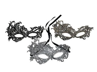 Adar Maska karnawałowa, ażurowa, z wstążką Adar (202894)