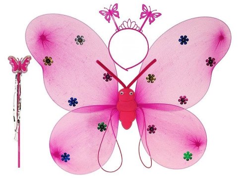 Adar Skrzydełka motylka z różdżką i opaską Adar (626843)