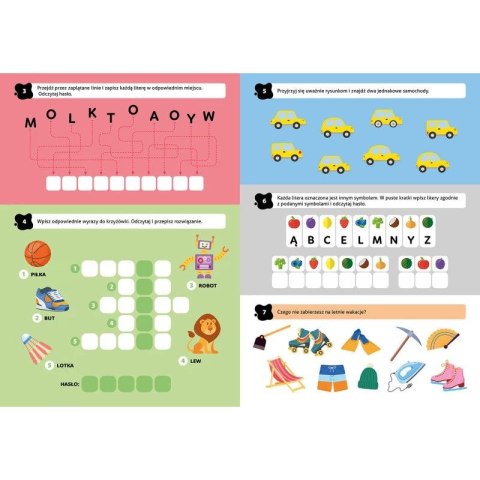 Aksjomat Książka dla dzieci 100 zadań dla bystrzaków Aksjomat