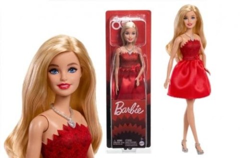 Barbie Lalka 80-lecie Rubinowa sukienka [mm:] 290 Barbie (JGD25)