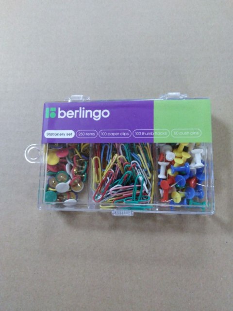 Berlingo Pinezki kolor: mix 250 szt Berlingo (212039)