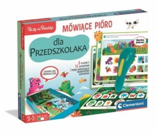 Clementoni Gra edukacyjna Mówiące pióro przedszkolaka, 500 pytań Clementoni (50390)