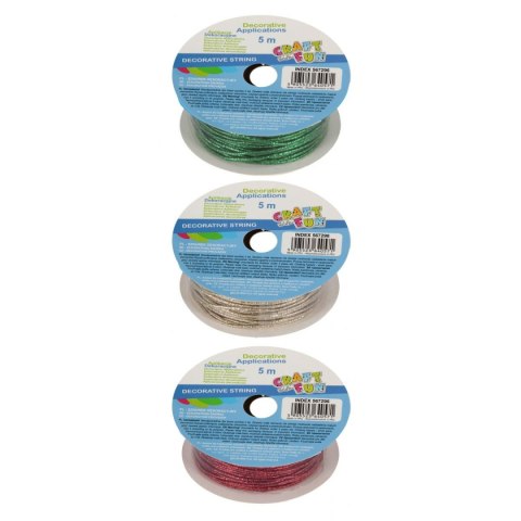 Craft With Fun Sznurek 5m Craft With Fun (567296)