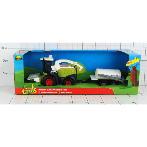 Dromader Kombajn z przyczepą, światło i dźwięk Dromader (130-1310421)