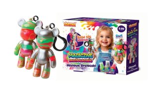 Dumel Zestaw kreatywny dla dzieci MAGICZNE MALOWANIE - MISIOWE BRELOCZKI Dumel (DD30622)