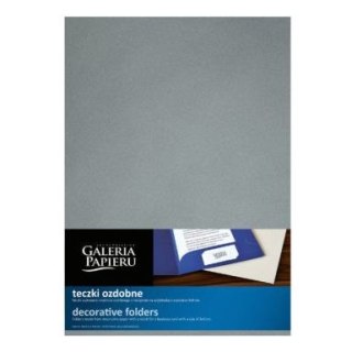 Galeria Papieru Teczka ofertowa ozdobna iceland kremowy A4 kolor: srebrny Galeria Papieru (220605)