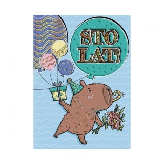 Henry Kartka składana A5 KAPIBARA AKROBATKA A5 Henry (5908451980733)