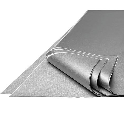 Interdruk Bibuła gładka Gładka w rolkach srebrna Interdruk (C39)