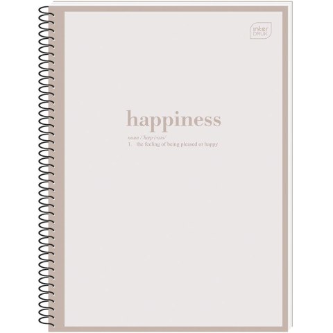 Interdruk Kołozeszyt (kołonotatnik) HYBRID WORDS A4 80k. 70g linia Interdruk