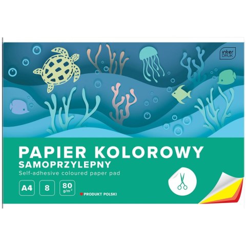 Interdruk Zeszyt papierów kolorowych Interdruk