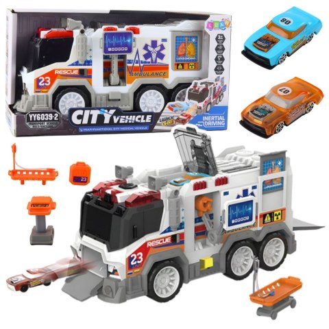 Lean Ambulans Karetka Miejska Pojazd Medyczny Napęd Światła Dźwięki Lean (27886)