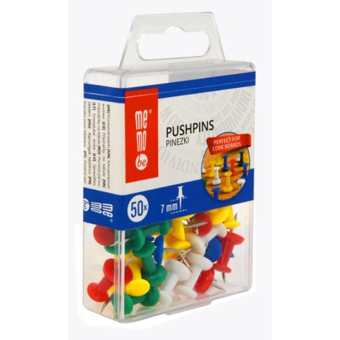 Memobe Pinezki kolor: mix 50 szt Memobe (MP002-99)