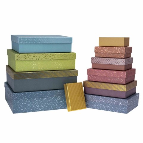 Rozette Pudełko na prezent Rozette (PUG-23205-PR-HS set 10 pc)