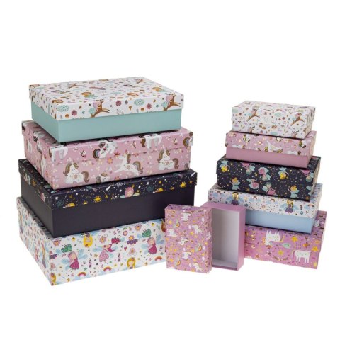 Rozette Pudełko na prezent Rozette (PUG-25002-PR-HS set 10 pcs)