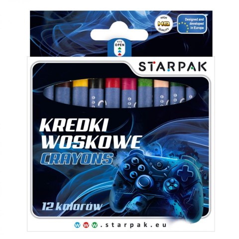 Starpak Kredki świecowe Pad 12 kol. Starpak (559672)