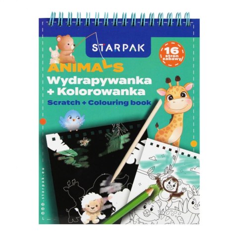 Starpak Wydrapywanka Animals Starpak (552511)