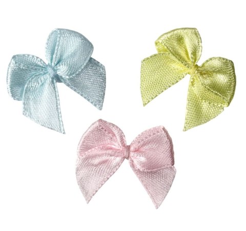 Titanum Ozdoba materiałowa Craft-Fun Series kokardki satynowe Titanum (25HY0324-11)