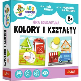 Trefl Gra edukacyjna ABC Malucha kolory i ksztaty Trefl (02904)