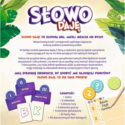 Trefl Gra strategiczna daje słowo Trefl (02707)