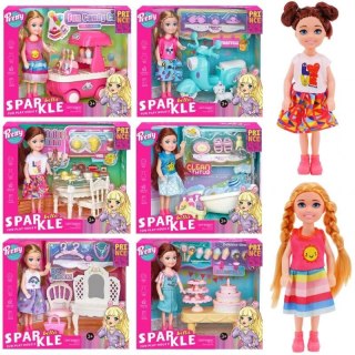 Trifox Lalka mini z akcesoriami mix [mm:] 120 Trifox (A-2130)