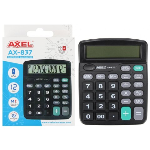 Axel Kalkulator kieszonkowy AX-837 Axel (558985)