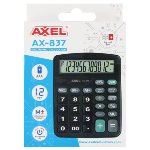 Axel Kalkulator kieszonkowy AX-837 Axel (558985)