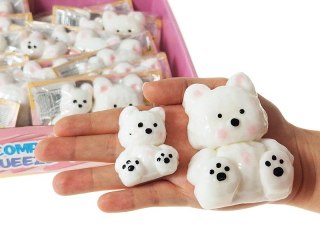 Adar Gniotek zestaw 2 gniotków żelowych - misie od 5-8cm Adar (627888)