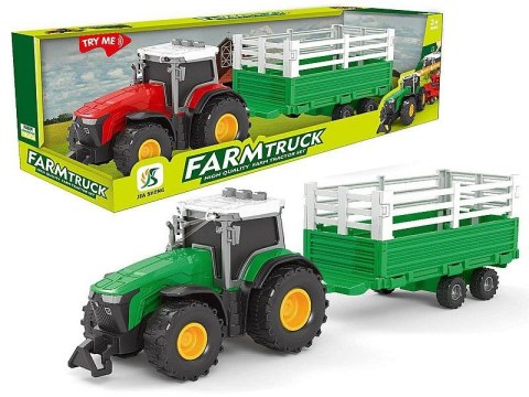 Adar Traktor z przyczepą, światło i dźwięk Adar (582606)