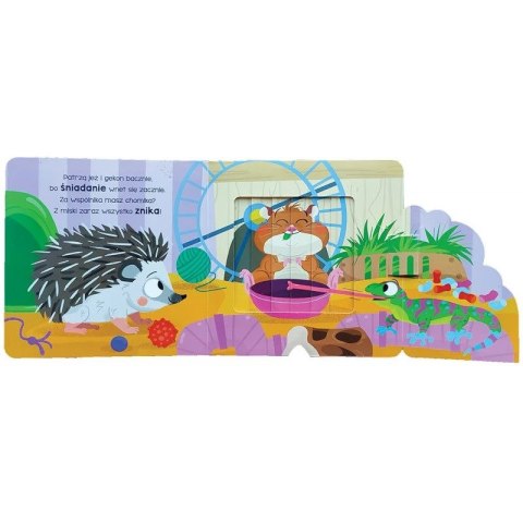 Aksjomat Książka dla dzieci Ruchome obrazki. W domu Aksjomat