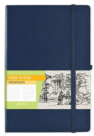 Antra Notes (notatnik) ROMANTYZM A5 linia Antra
