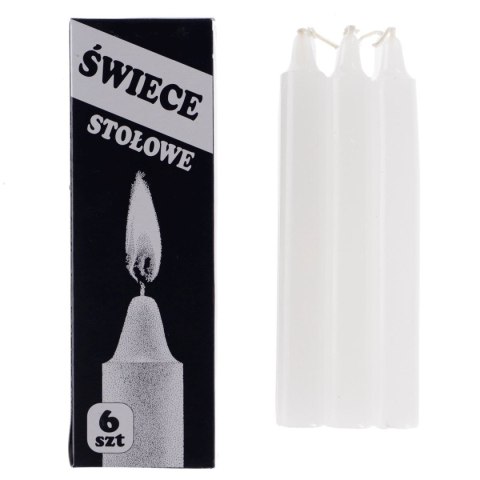 Bispol Świeca stołowa biały [mm:] 190 śr. 20mm Bispol