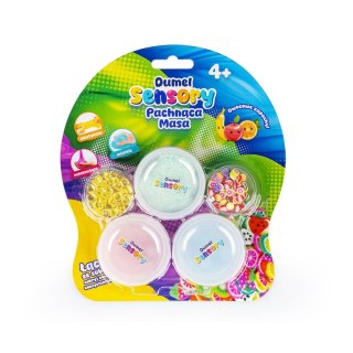 Dumel Masa plastyczna dla dzieci SENSORY PACHNĄCA MASA mix Dumel (DD30623)