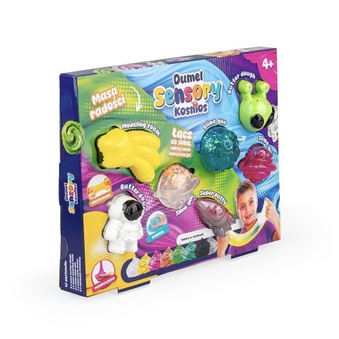 Dumel Zestaw kreatywny dla dzieci SENSORY - KOSMOS mix Dumel (DD30628)