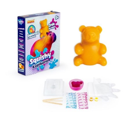 Dumel Zestaw kreatywny dla dzieci SQUISHY- KAPIBARA Dumel (DD30605)