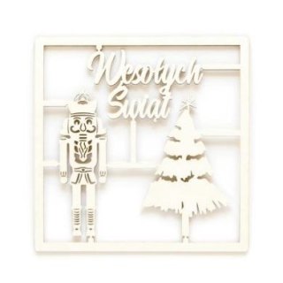 Galeria Papieru Ozdoba papierowa tekturki dekoracyjne Dziadek do orzechów Galeria Papieru (253073)