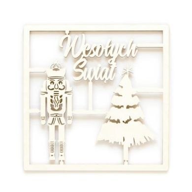 Galeria Papieru Ozdoba papierowa tekturki dekoracyjne Dziadek do orzechów Galeria Papieru (253073)