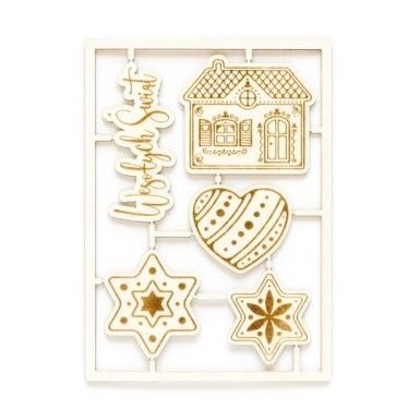 Galeria Papieru Ozdoba papierowa tekturki dekoracyjne Piernikowa Chatka Galeria Papieru (253070)