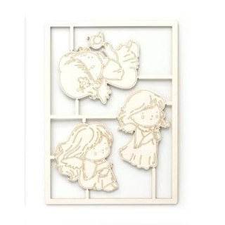 Galeria Papieru Ozdoba papierowa tekturki dekoracyjne aniołki Galeria Papieru (253062)