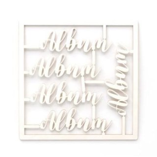 Galeria Papieru Ozdoba papierowa tekturki dekoracyjne napisy album Galeria Papieru (253068)