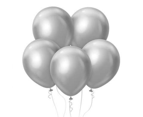 Godan Balon gumowy Beauty&Charm 5 szt. srebrny 300mm 12cal Godan (CB-5LSR)