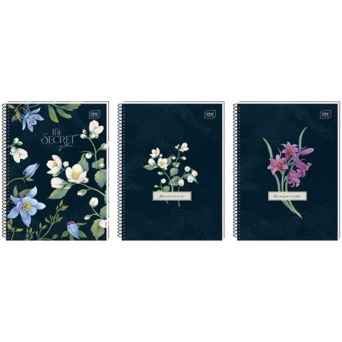 Interdruk Kołozeszyt (kołonotatnik) FiORI Hybrid A5 100k. 70g krata Interdruk (z perforacją)