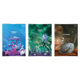 Interdruk Zeszyt tematyczny COCA COLA Metalic Fantasy A4 32k. 70g linia Interdruk