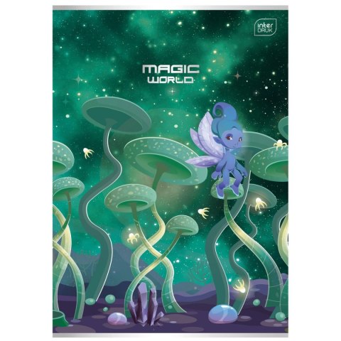 Interdruk Zeszyt tematyczny COCA COLA Metalic Fantasy A4 32k. 70g linia Interdruk