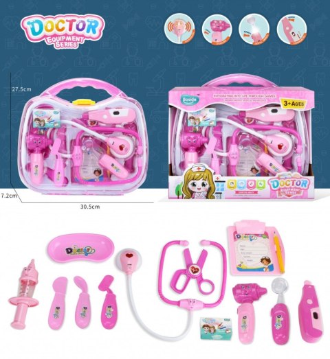 Lean Zestaw lekarski różowy Lean (18109)