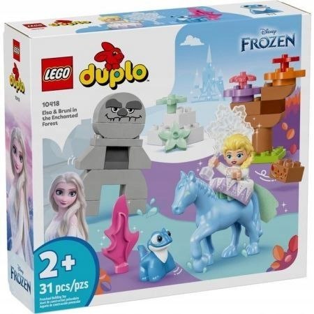 Lego Klocki konstrukcyjne Duplo Elsa i Bruni w Zaczarowanym Lego (10418)