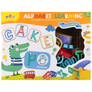 Mega Creative Masa plastyczna dla dzieci literki mix Mega Creative (570733)