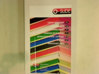 Opus Listwy wsuwane o.slide czerwony 15mm Opus