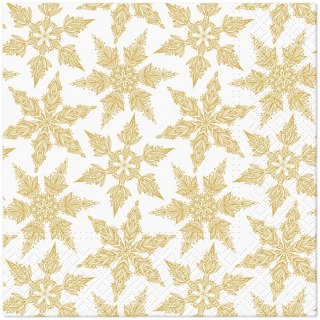 Paw Serwetki Coktail BN Classic decoration mix papier Paw (Gold Winter)