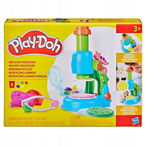 Playdoh Masa plastyczna dla dzieci Mikroskop świecący zestaw edukacyjny mix Playdoh (G0494)