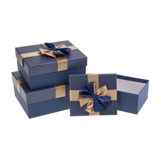 Rozette Pudełko na prezent Rozette (PUG-25159-PR dark grey set 3 pcs)